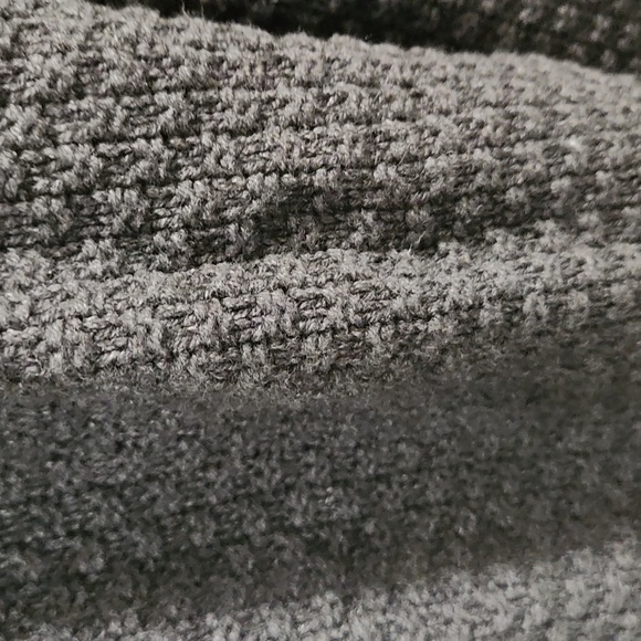 Dark Gray Knit Open Front Cardigan - Picture 2 of 2